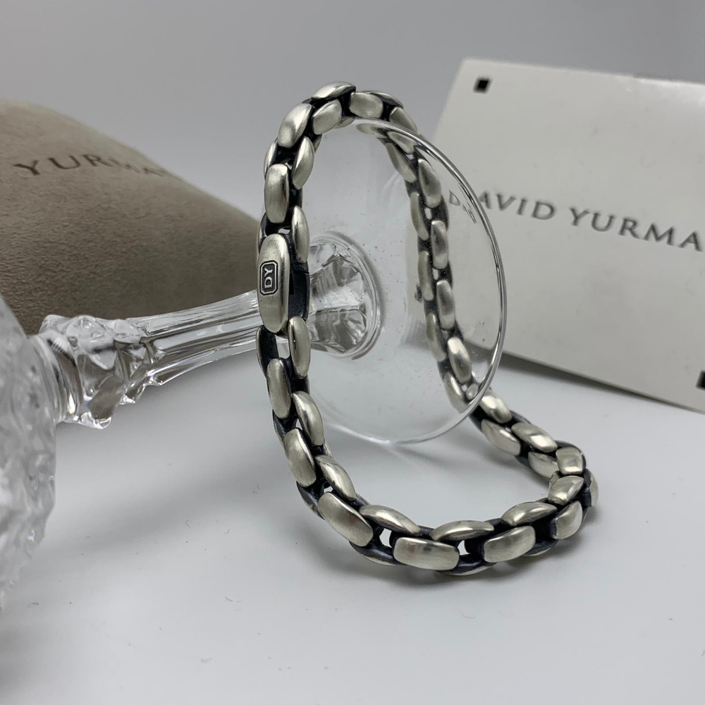 David Yurman Elongated Box Chain Bracelet